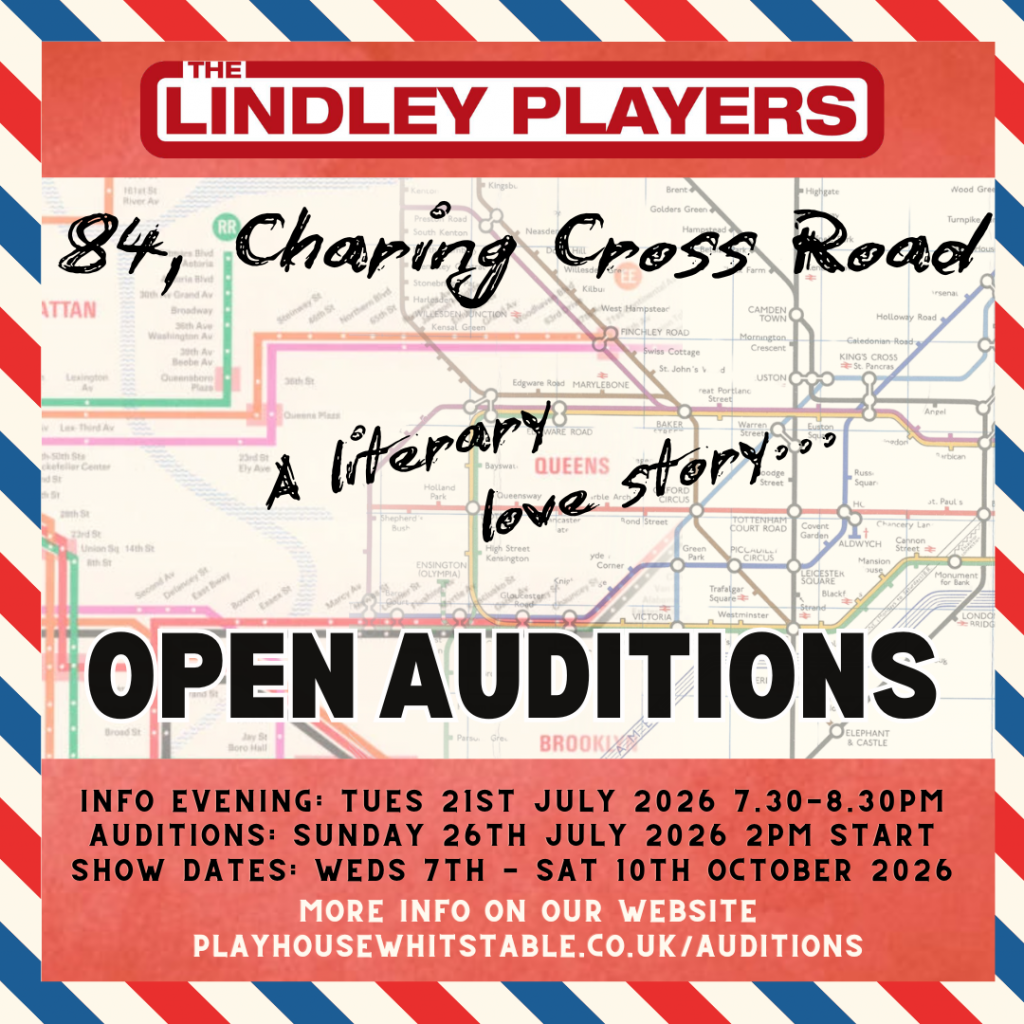 84, Charing Cross Road - Open Auditions